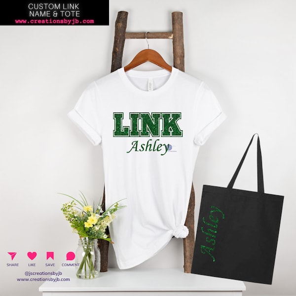 Links Vinyl Tee | Women's T-Shirt | Sorority Shirt for Women | Greek Life | Sisterhood | Sorority Gift