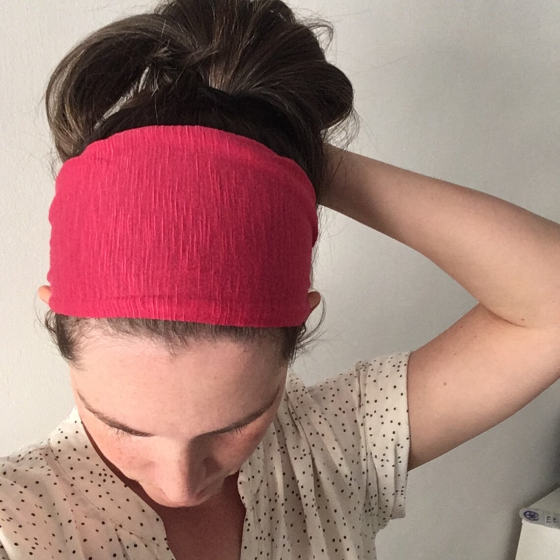 Tie headband SET OF 2 women headband stretchy headband for Etsy