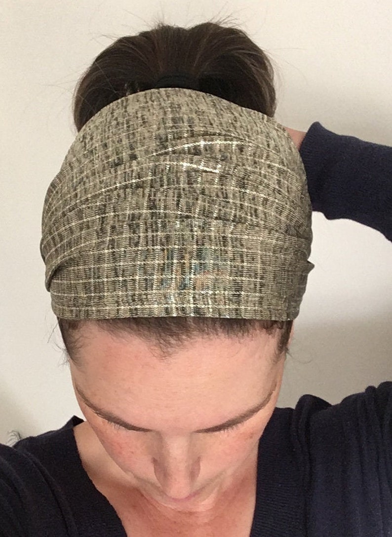 Christian head covering silver head scarf headcover for Etsy