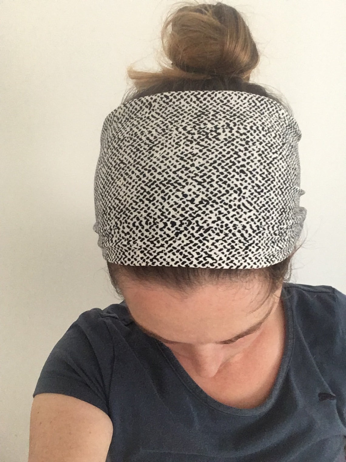 Tie headband SET OF 2 women headband stretchy headband for Etsy