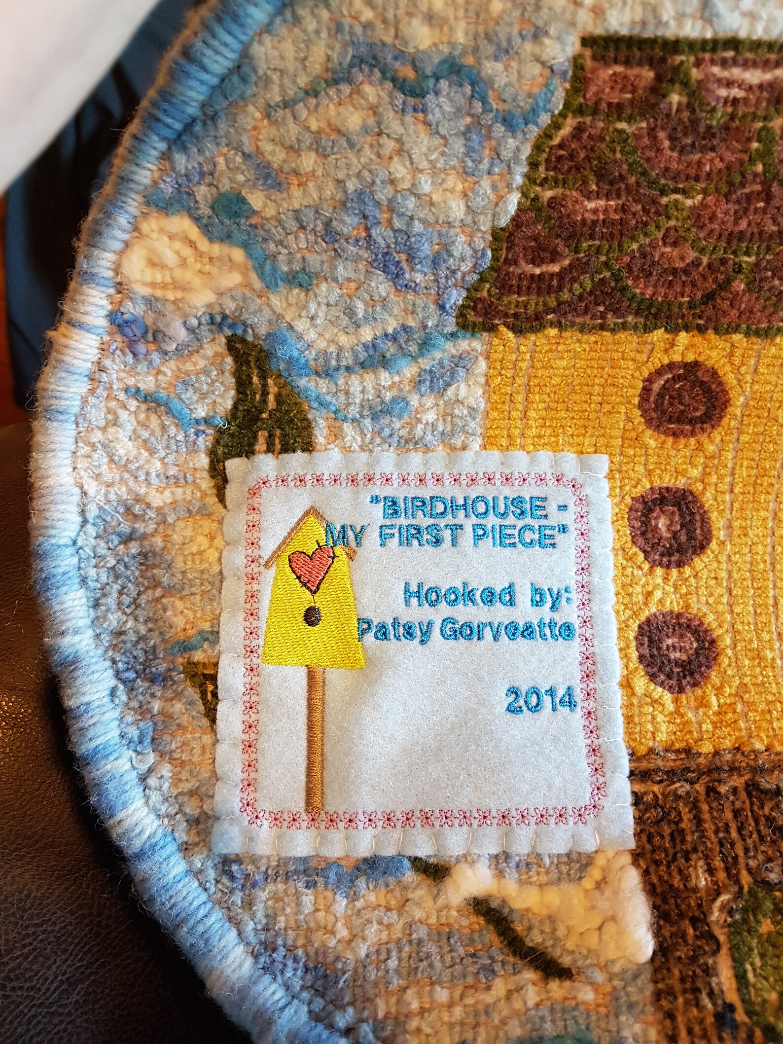 Personalized Hooked Rug Labels Custom Rug Hooking 4 X Etsy