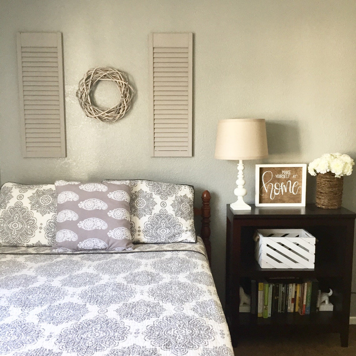 Make Yourself at Home Sign Guest Room Sign Entry Sign Etsy