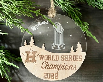 Houston Astros World Series ornament, World Series ornament, Astros ornament, Houston Astros