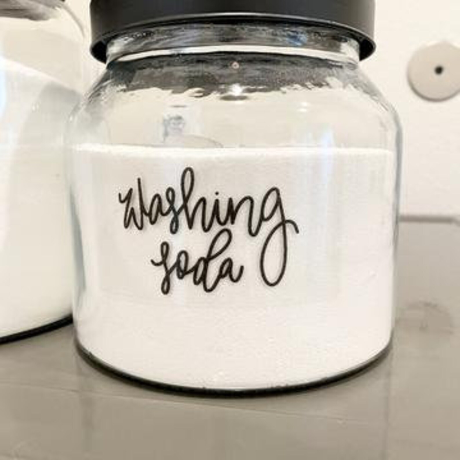 LAUNDRY labels laundry labels for jars laundry label decal Etsy