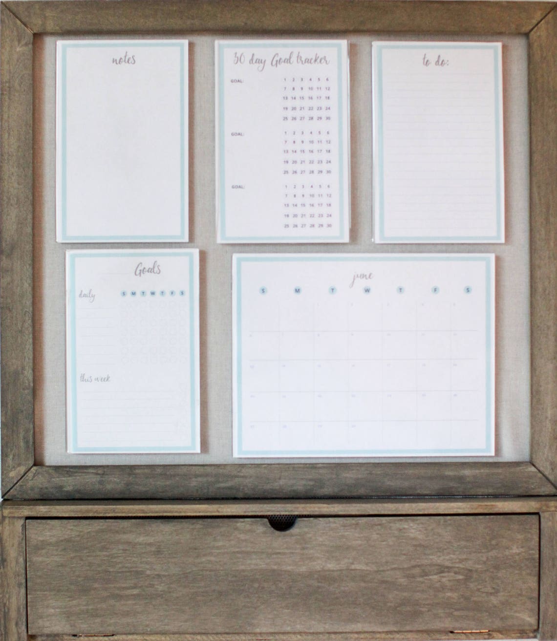 Dry Erase Lists & Schedules Weekly Schedule Monthly Etsy