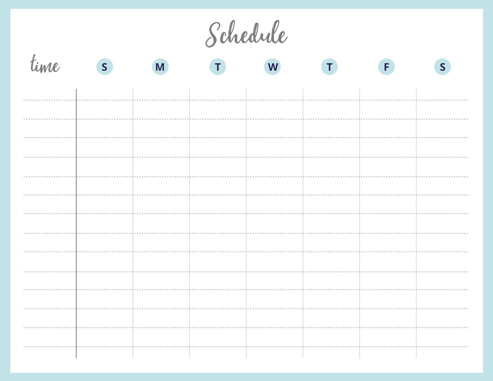 Dry Erase lists & schedules Weekly Schedule Monthly Etsy