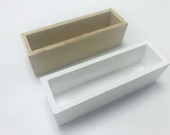 NEW Modern Magnetic Business Card Holder: Display your Business Cards in these Beautiful Birch or Painted White Business Card Holders!