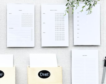 Dry Erase Magnetic Lists: Display Our Printed Paper Lists And Planners- Includes Dry Erase Marker!  Picture Frame Magnetic Wall Board