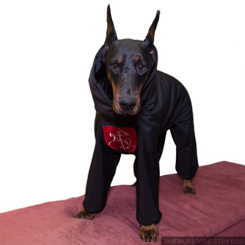 Pet Dog Doberman Winter Fall Jackets Coats Vest Horsecloth Etsy