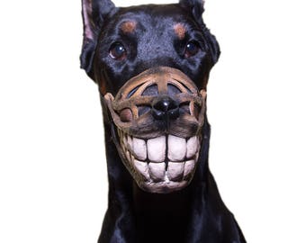 skeleton dog muzzle