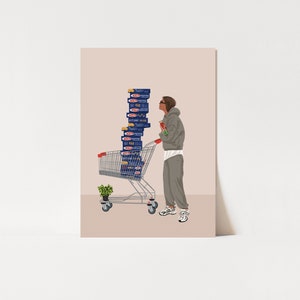 Pasta Night Postcard - limited edition