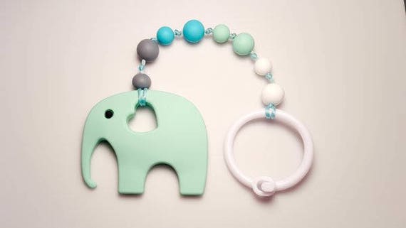 silicone elephant teether