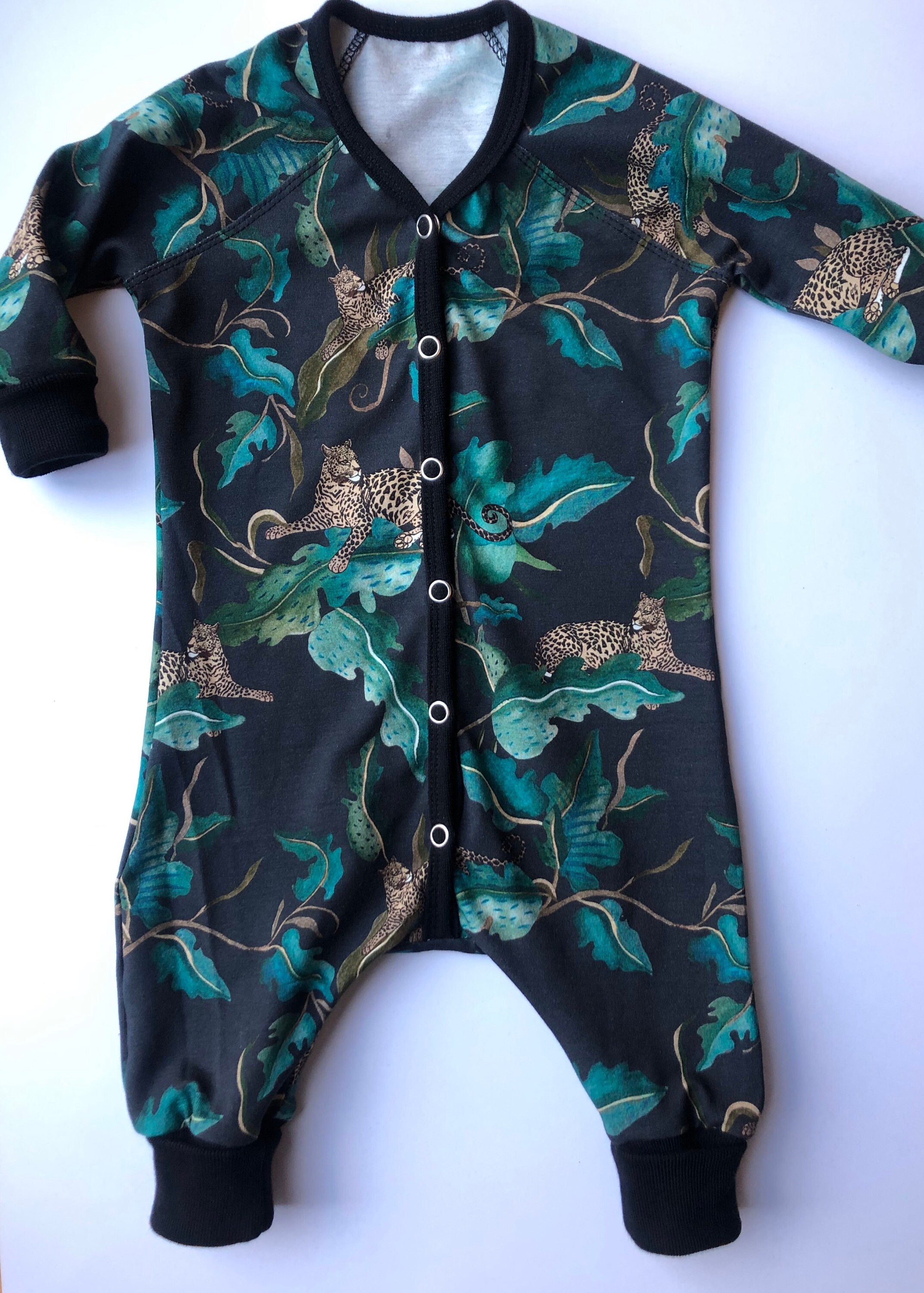 Baby boy long sleeve romper / bib / sleepsuit / playsuit in a Etsy