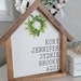 see more listings in the House Shaped Signs section