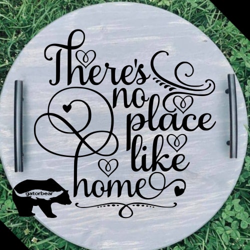 There's No Place Like Home SVG PDF PNG Digital File Etsy