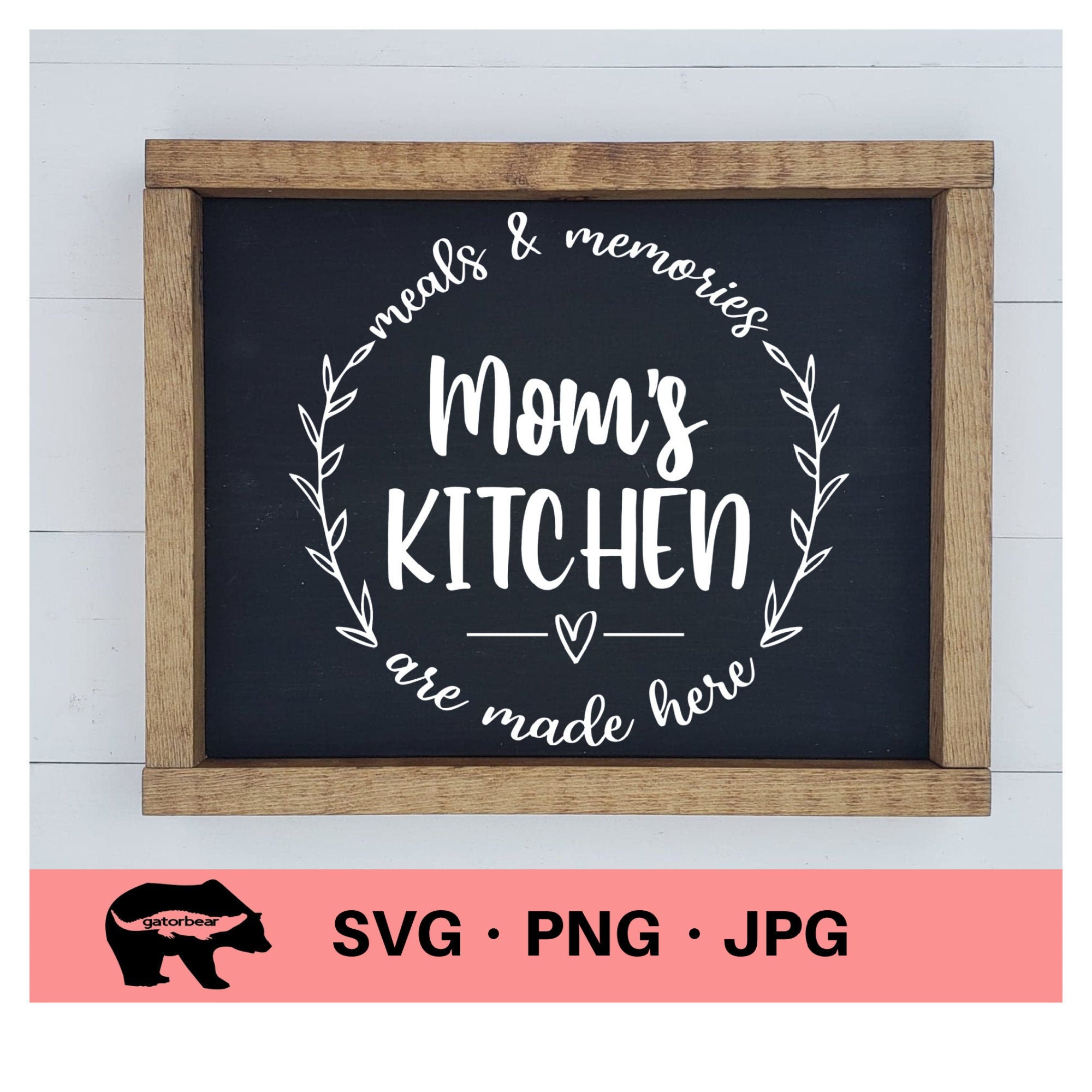 Download Meals And Memories Are Made Here Svg Kitchen Svg Farmhouse Etsy
