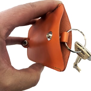 Leather bell key holder 3 sizes