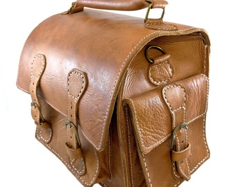 Grande borsa in pelle Enduring Borsa fotografica/attrezzi da officina