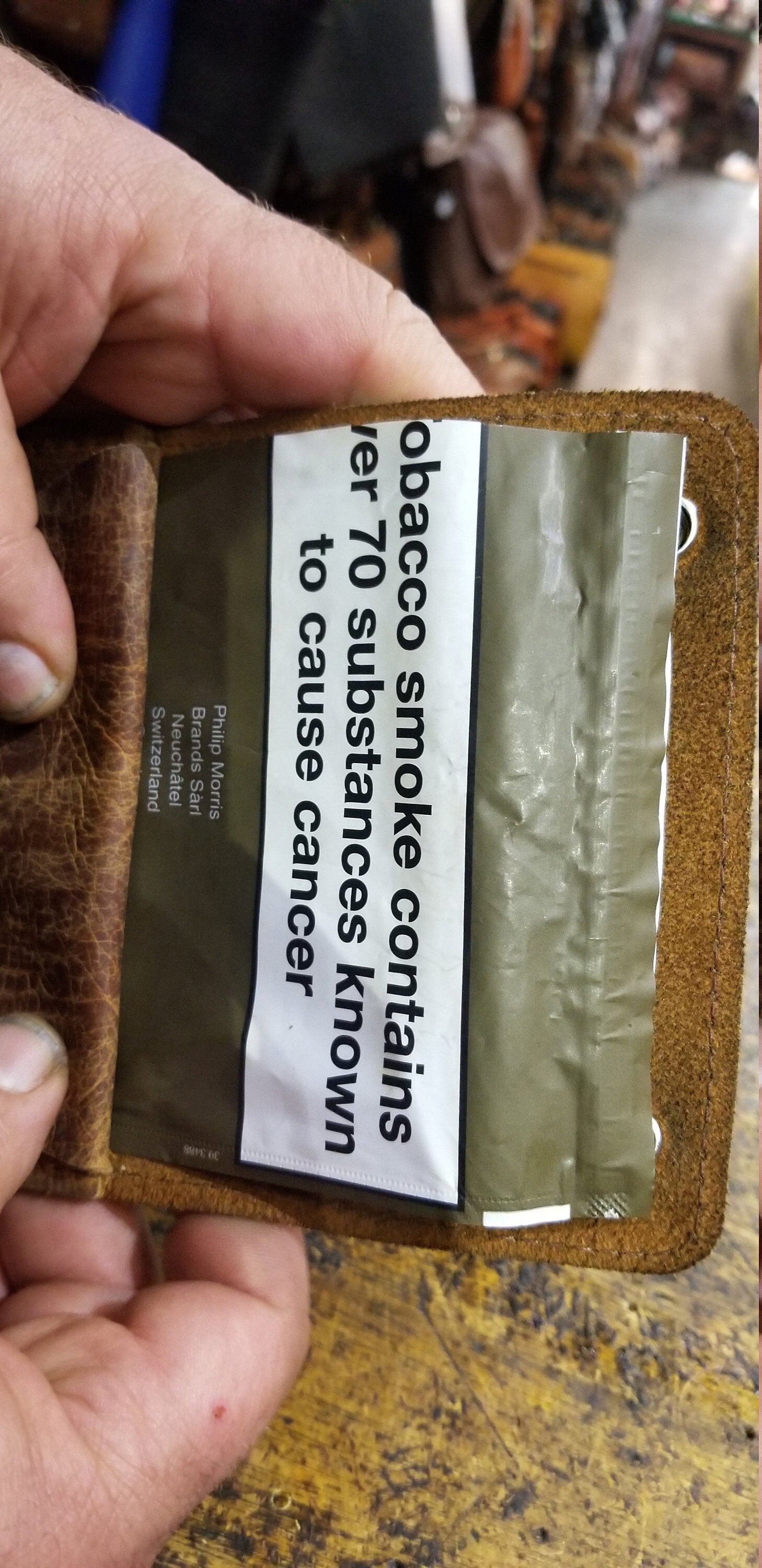 MINI TOBACCO POUCH 12g to 15g Free Leather Lighter Holder Etsy UK