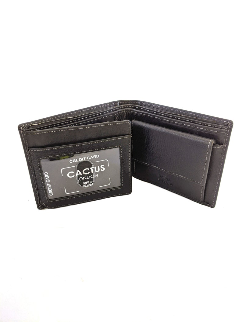 FLIP ID TRIFOLD leather wallet image 4