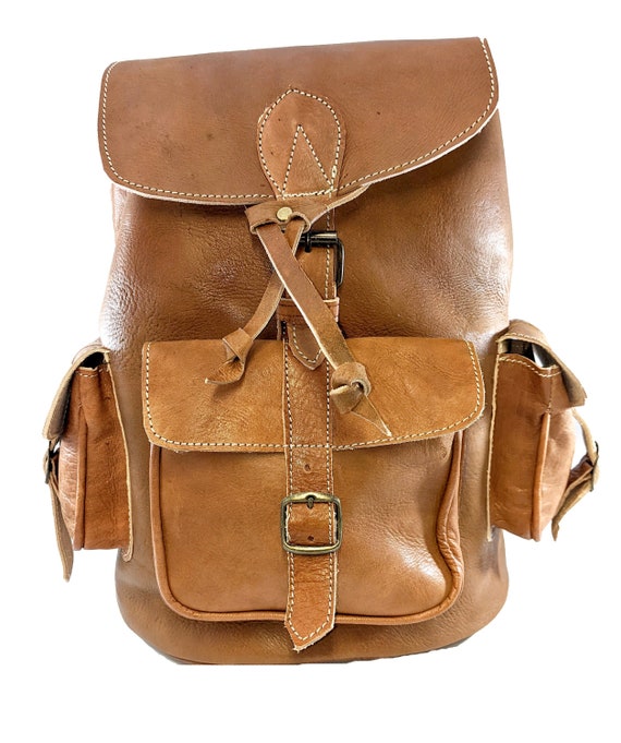 100% Handmade High Quality Genuine Leather Backpacks - Etsy 100% Handmade High Quality Genuine Leather Backpacks - Etsy