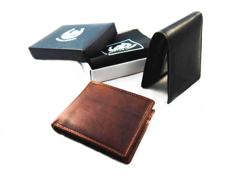 FLIP ID TRIFOLD leather wallet image 5