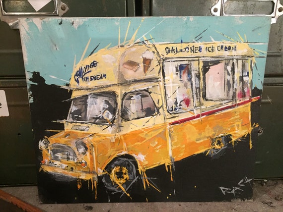 ice cream vans vintage