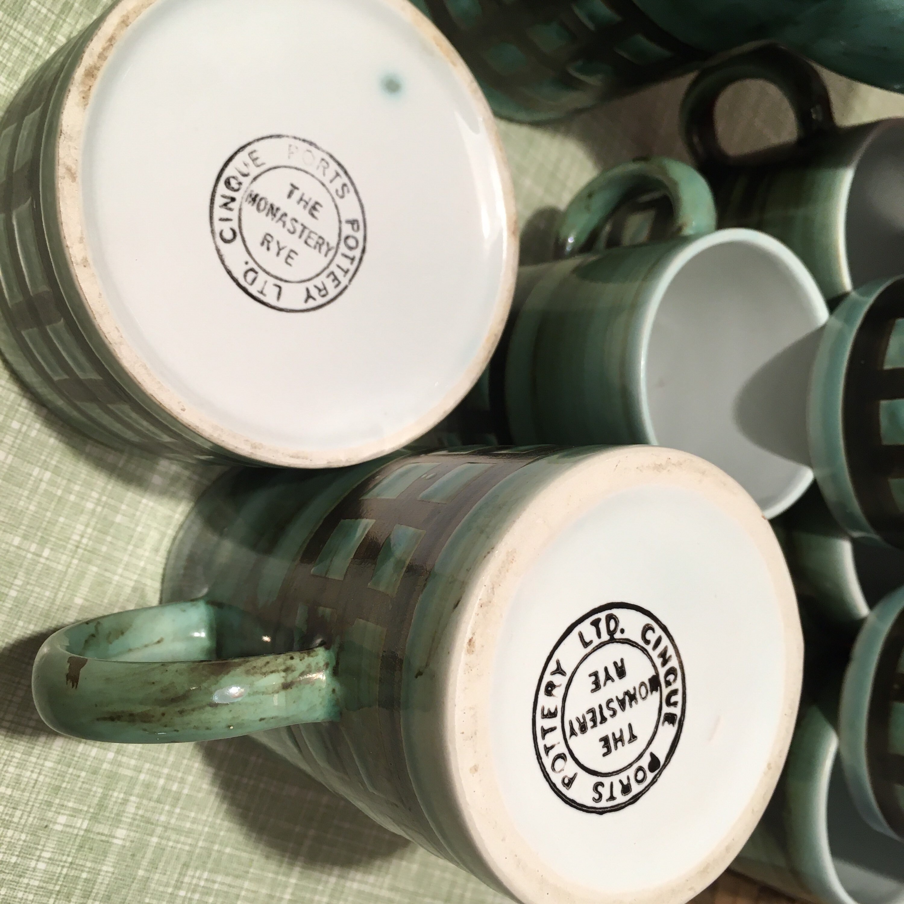 Stunning Retro Cinque ports Rye Pottery Coffee Sets 1960's Etsy