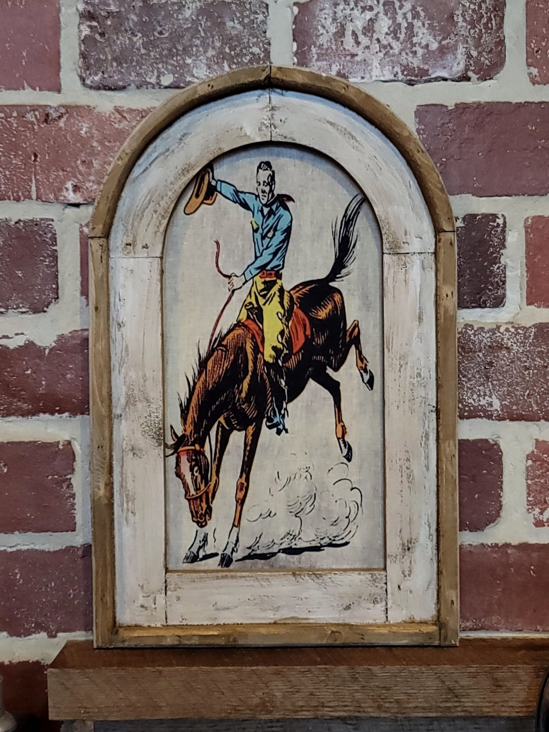 Western Wall Decor 14x22 Equestrian Wall Art Etsy