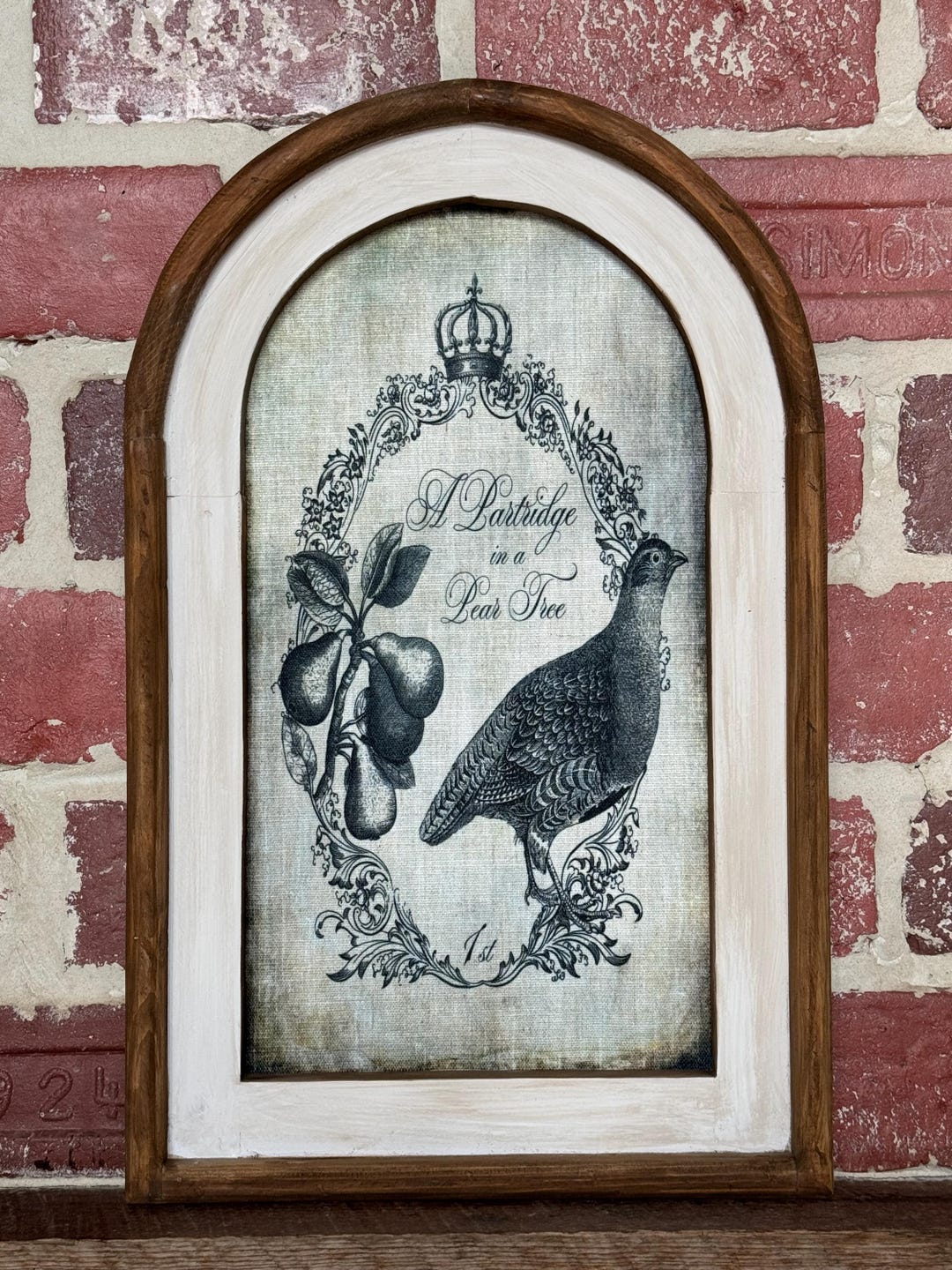 Vintage Christmas Twelve Days of Christmas Partridge in a Pear Tree ...