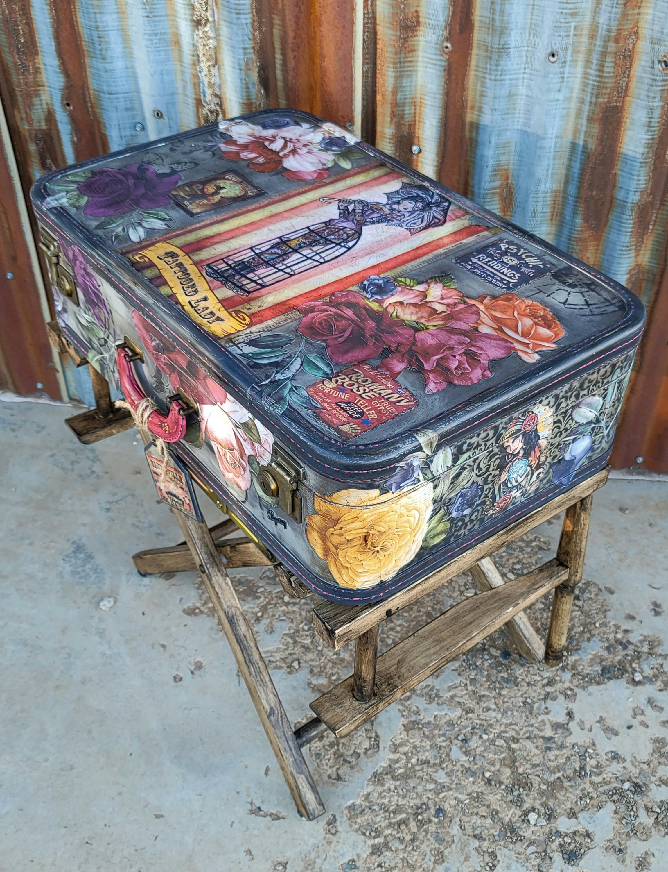 Soldaccepting Custom Orders Steampunk End Table Steampunk | Etsy