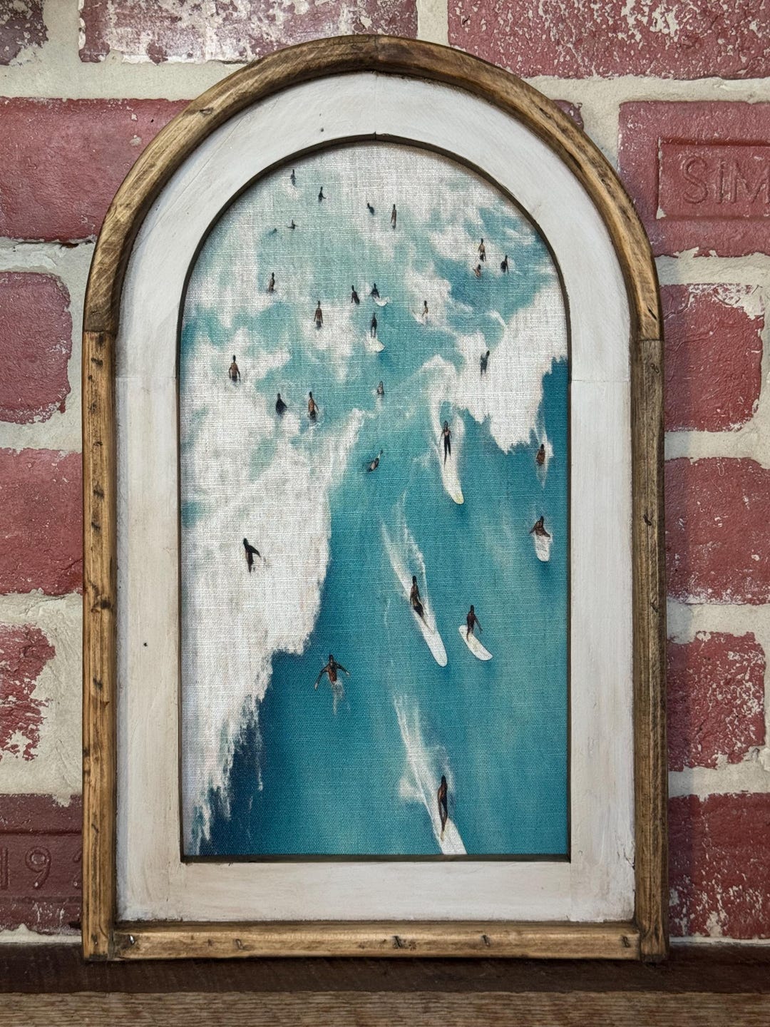 Vintage Beach Wall Art Beach House Decor Ocean Surfers Coastal Decor ...