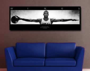 poster michael jordan wings