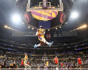 lebron poster