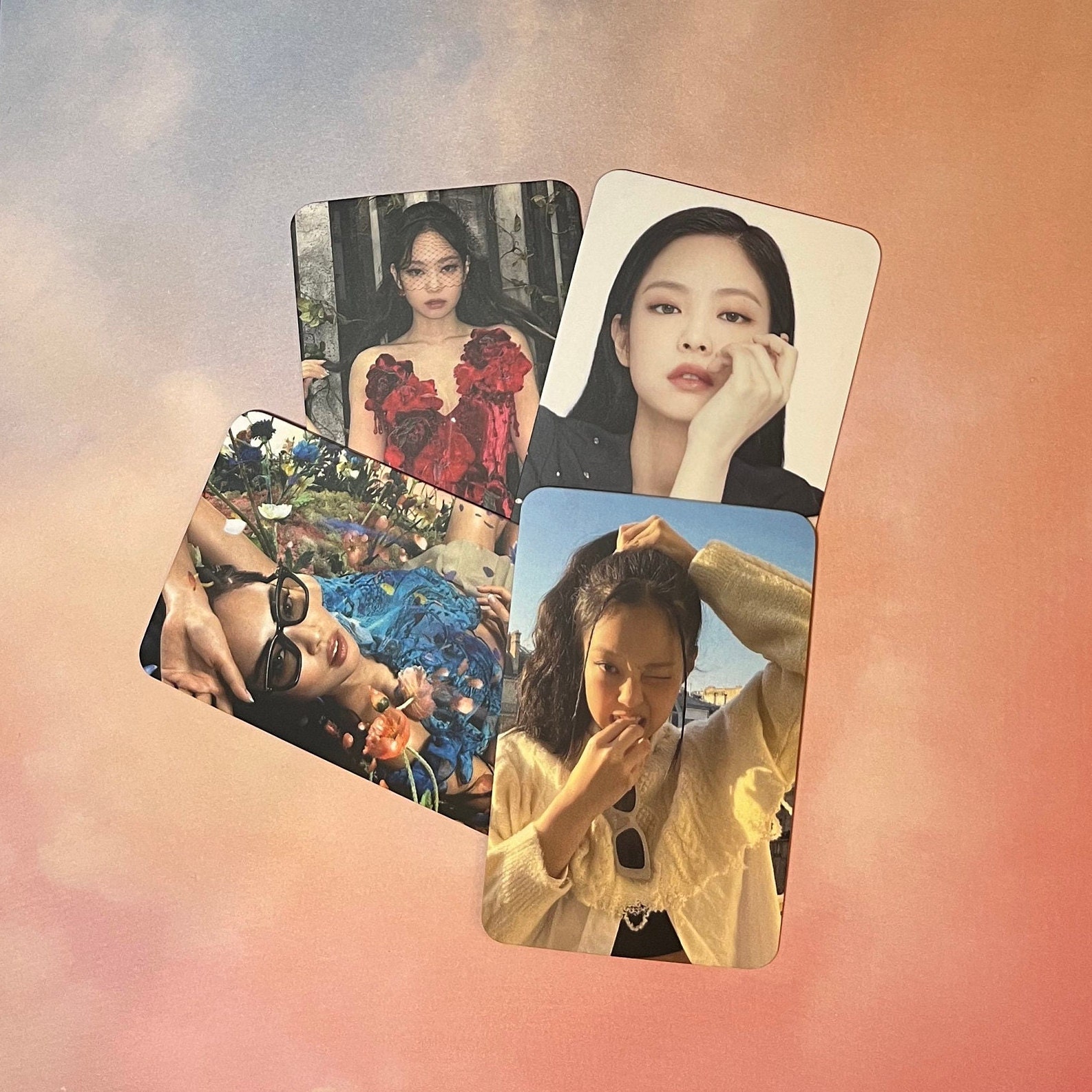 Kpop BLACKPINK 2022 Welcoming Collection Photo Card JENNIE Self Made  Photocard 