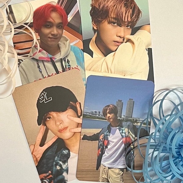 4 RANDOM NCT Haechan Bias Pack, Fanmade, Gift for NCTzen, Haechan Merch, NCT 127 Surprise Unofficial Photocards, Kpop High Quality Card