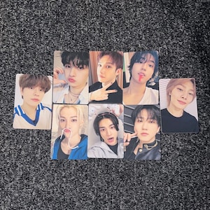 Zufällig / benutzerdefinierte Stray Kids Fotokarte Bias Pack, Fanmade PC, Geschenk für Aufenthalte, inoffizielles Merch, Kpop High Quality PCs, Lucky Draw