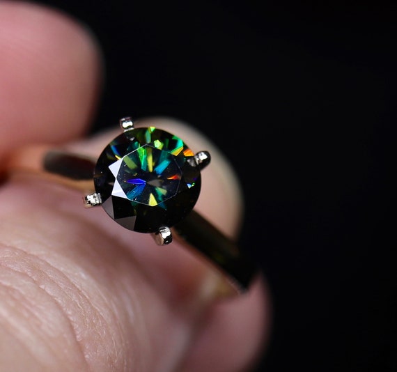 Genuine moissanite best sale