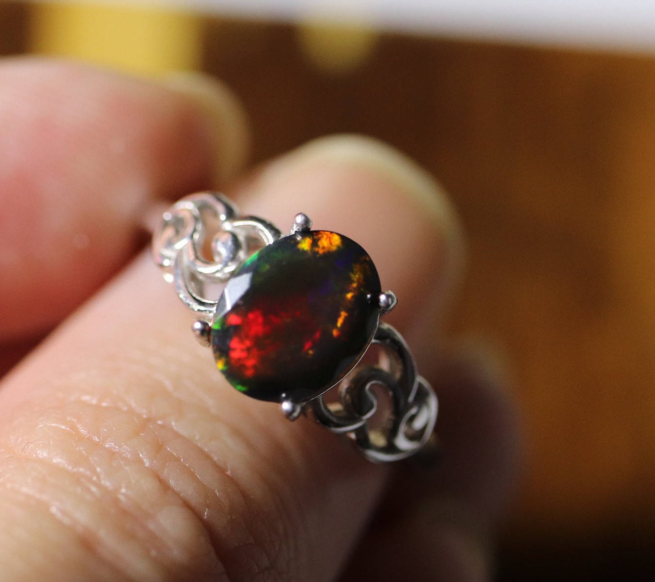 Firestone opal hotsell ring
