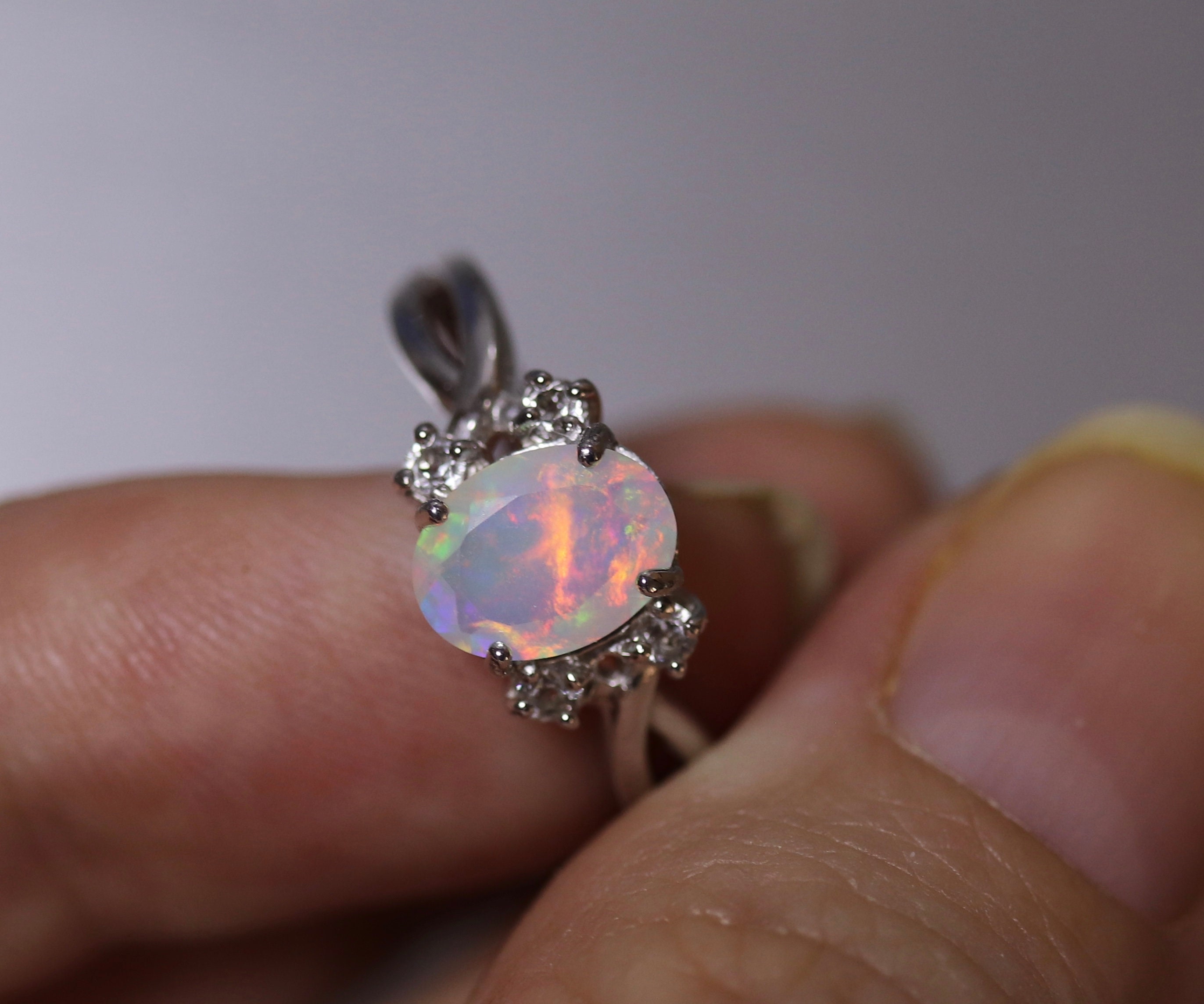 blue fire opal engagement rings blue fire opal engagement rings