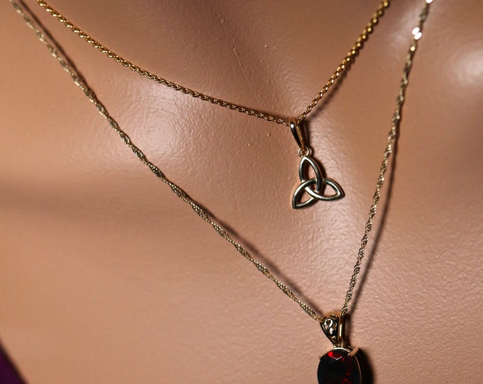 Gold Opal necklace, black Opal pendant, real opal necklace, black Opal jewelry, red stone pendant, solid 14k gold, designer jewelry, opal