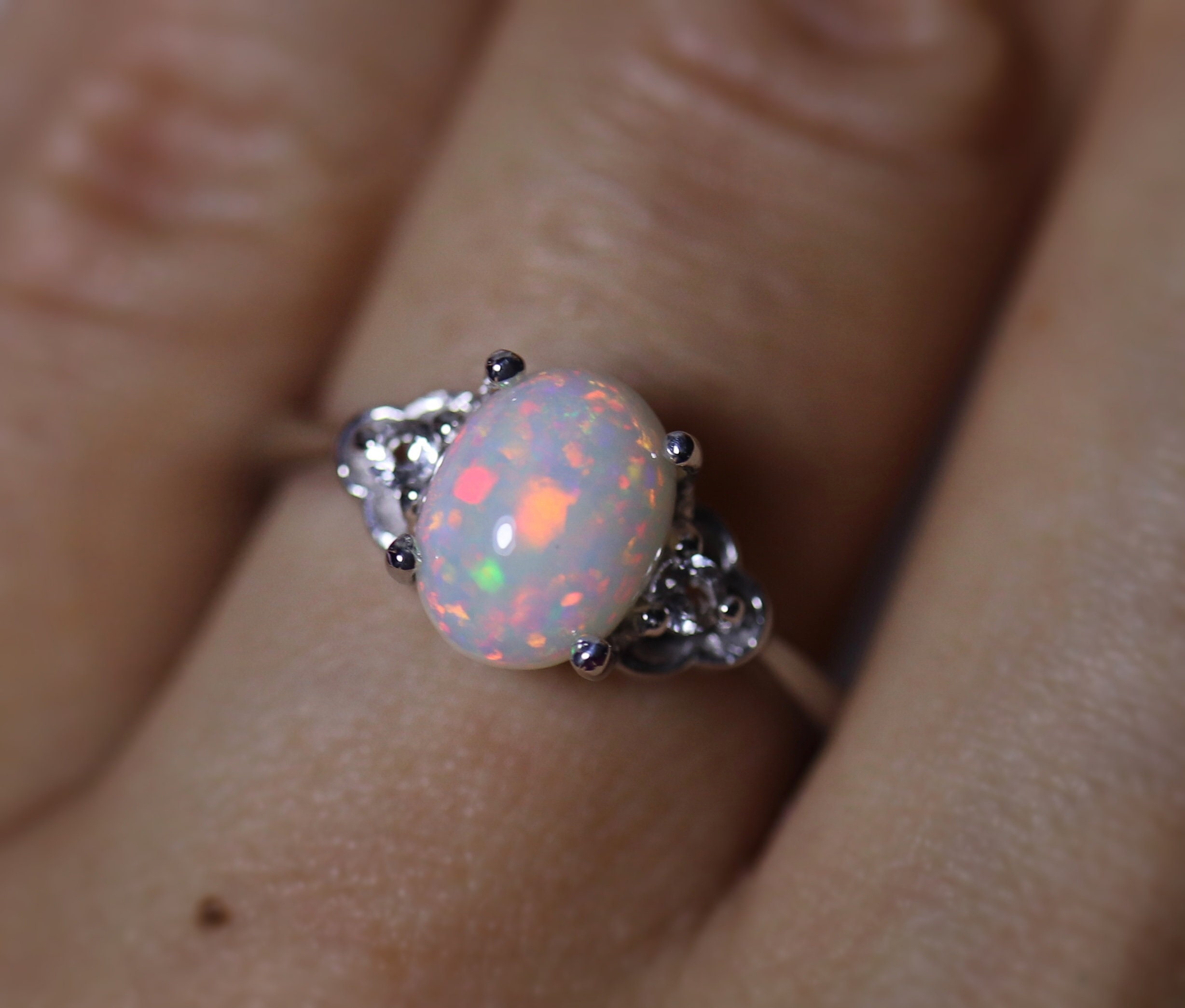 Opal wedding band Idea