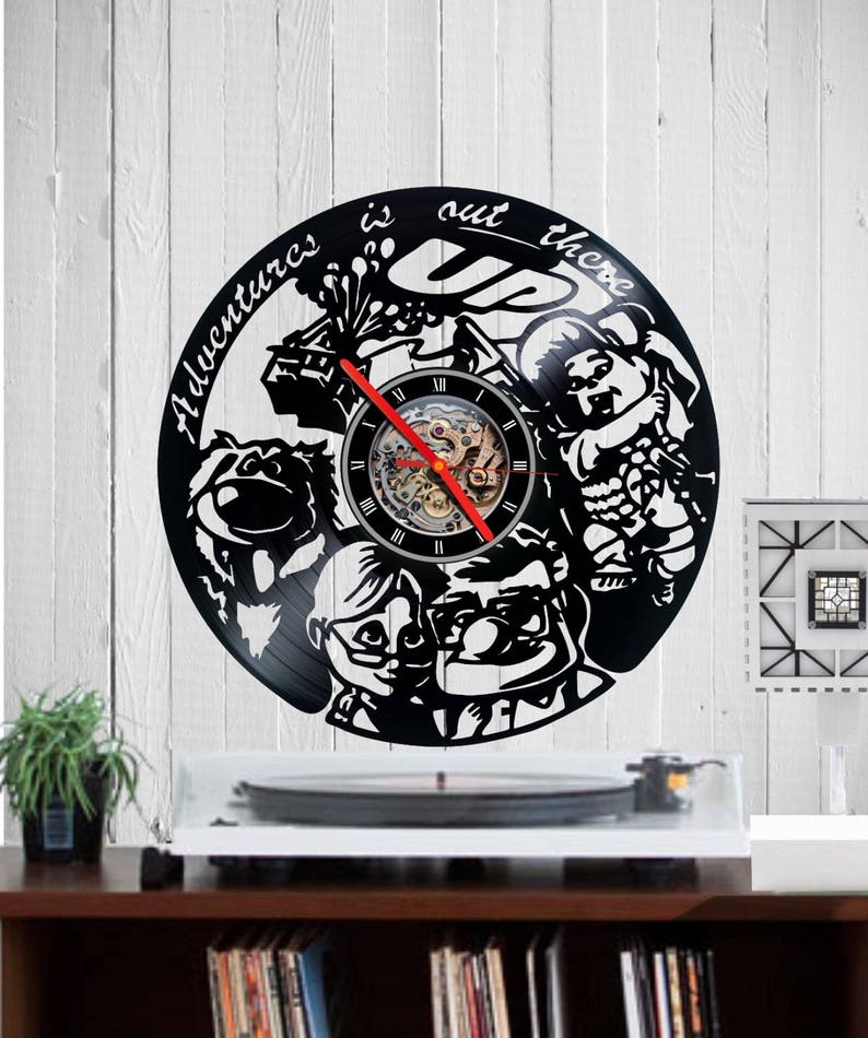 Disney Lion King Simba Vinyl Record Wall Clock Bedroom Art Decor Birthday Gift
