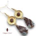 see more listings in the Brass earrings section