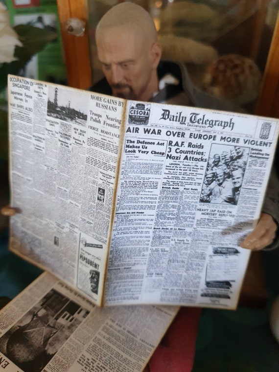 Doll 6 sales newspaper doll