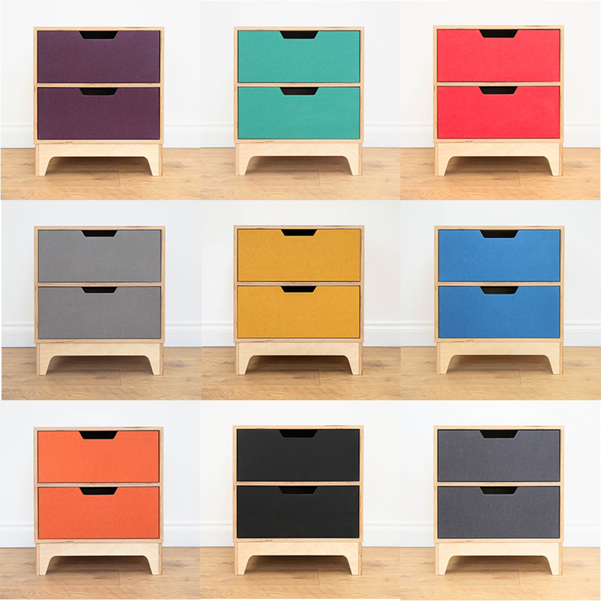Chest of Drawers 4 Drawers Horizontal Etsy UK