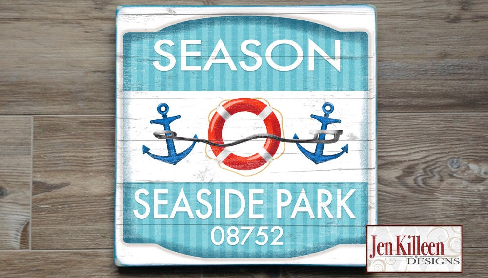 Seaside Park Beach Badges 2025 Glyn Phoebe