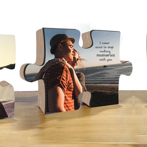 Foto-Geschenk, Holz-Geschenk, PUZZLES, personalisierte Puzzles, personalisierte Bilderrahmen, Fotos auf Holz, Familiengeschenk, Frau Geschenk, 22mm dick Bild 10