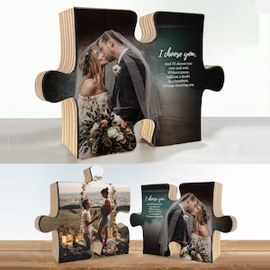 huwelijkscadeau voor stel unieke, gepersonaliseerde huwelijkscadeau houten puzzel huwelijkscadeau voor ouders, gepersonaliseerde houten puzzel