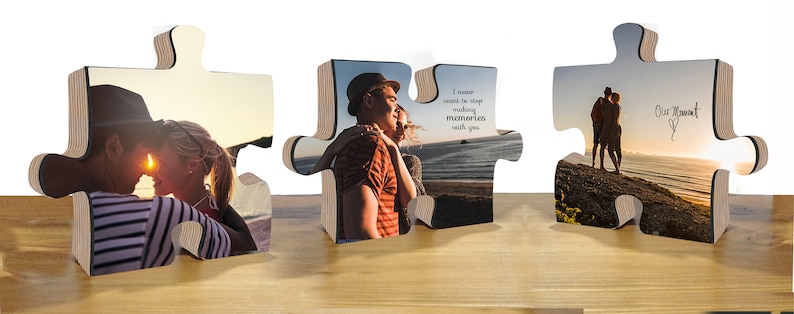 Unique personalized gift, Wood Wedding puzzle, custom wood puzzle, photo puzzle, Personalized puzzle, wood photo puzzle, photo on wood image 9